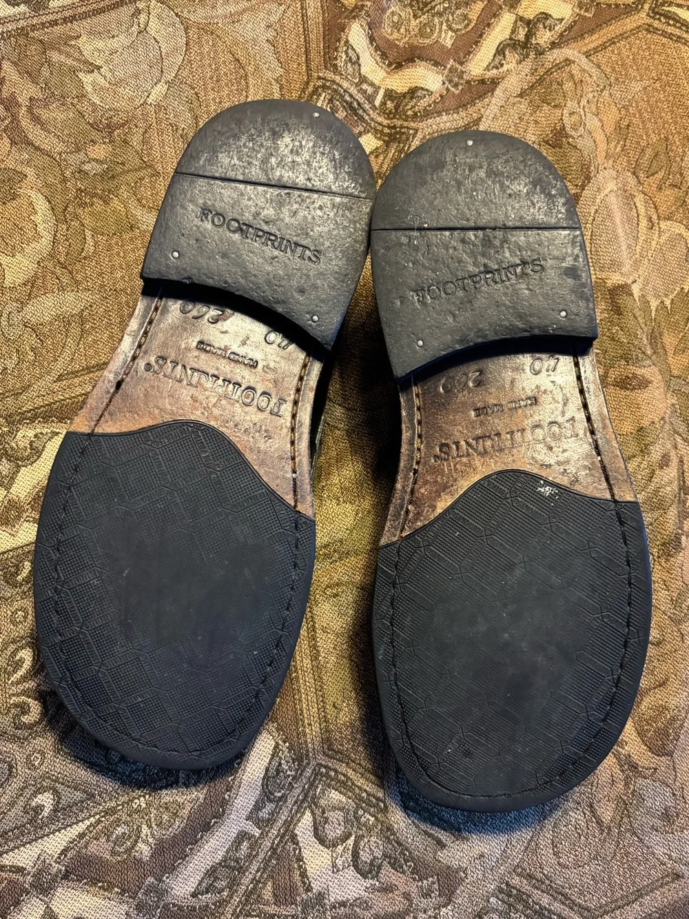 Birkenstock Men's Black Leather Penny Loafers EU 40